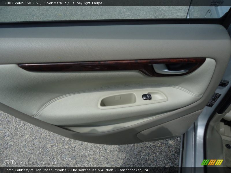 Silver Metallic / Taupe/Light Taupe 2007 Volvo S60 2.5T