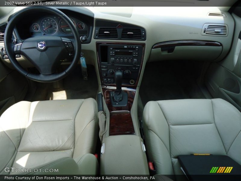 Silver Metallic / Taupe/Light Taupe 2007 Volvo S60 2.5T