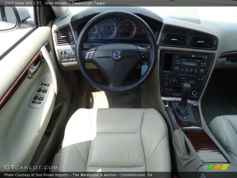 Silver Metallic / Taupe/Light Taupe 2007 Volvo S60 2.5T