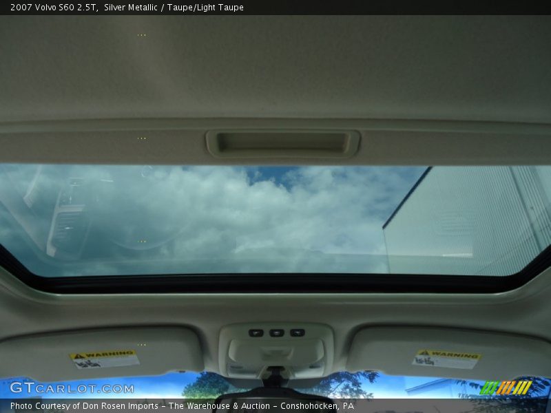Silver Metallic / Taupe/Light Taupe 2007 Volvo S60 2.5T
