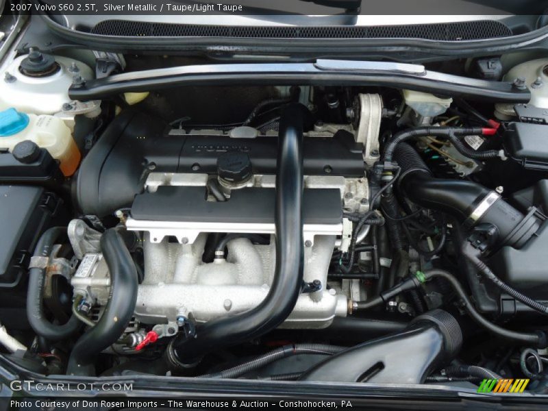 Silver Metallic / Taupe/Light Taupe 2007 Volvo S60 2.5T