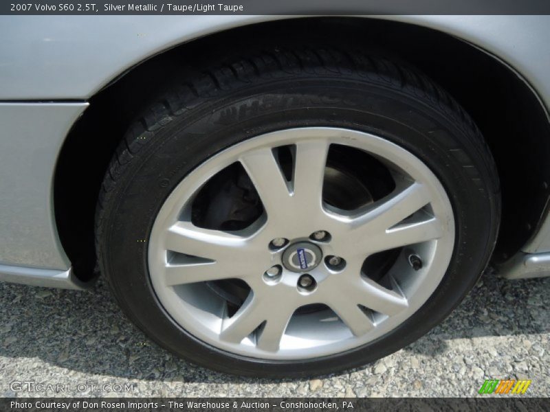 Silver Metallic / Taupe/Light Taupe 2007 Volvo S60 2.5T