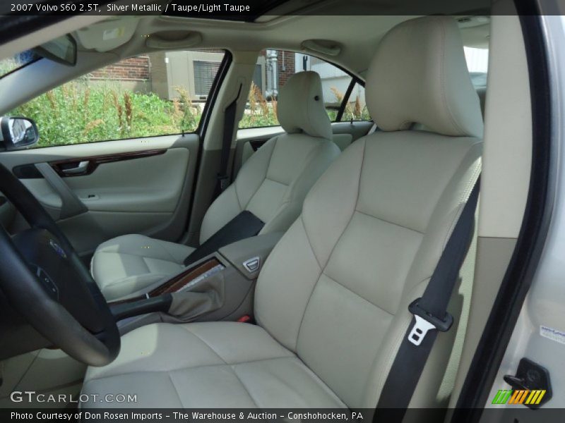 Silver Metallic / Taupe/Light Taupe 2007 Volvo S60 2.5T