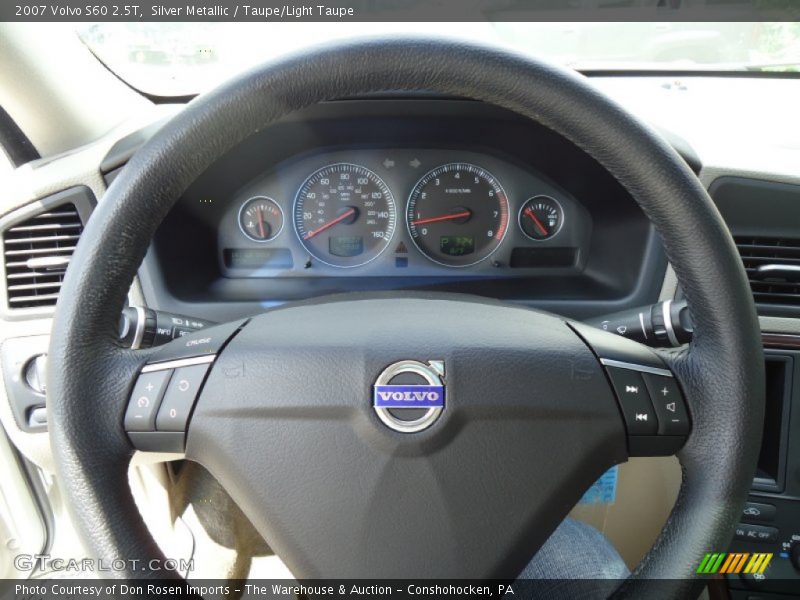 Silver Metallic / Taupe/Light Taupe 2007 Volvo S60 2.5T