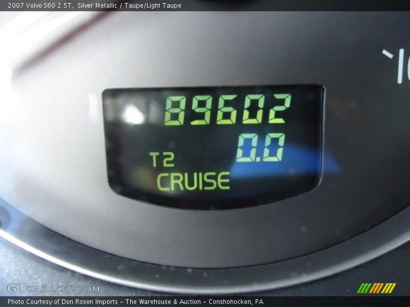 Silver Metallic / Taupe/Light Taupe 2007 Volvo S60 2.5T
