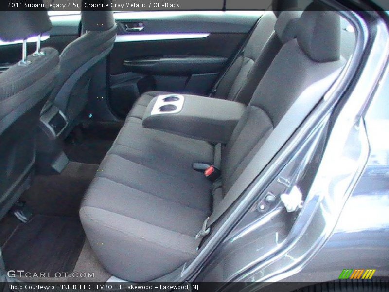 Graphite Gray Metallic / Off-Black 2011 Subaru Legacy 2.5i