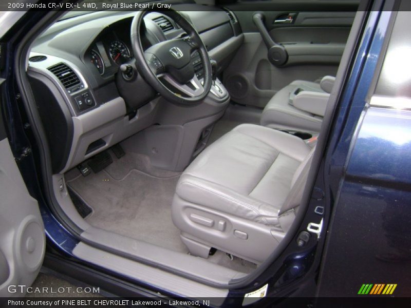 Royal Blue Pearl / Gray 2009 Honda CR-V EX-L 4WD