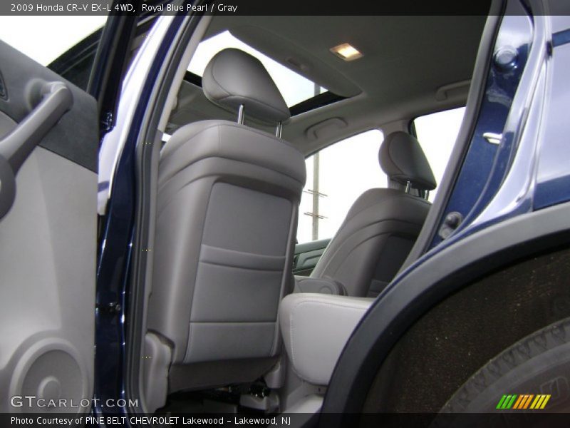 Royal Blue Pearl / Gray 2009 Honda CR-V EX-L 4WD