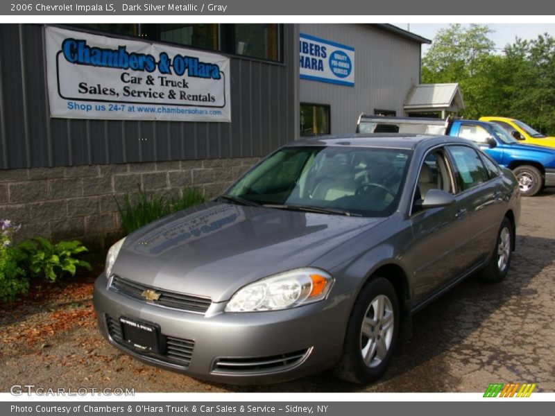 Dark Silver Metallic / Gray 2006 Chevrolet Impala LS