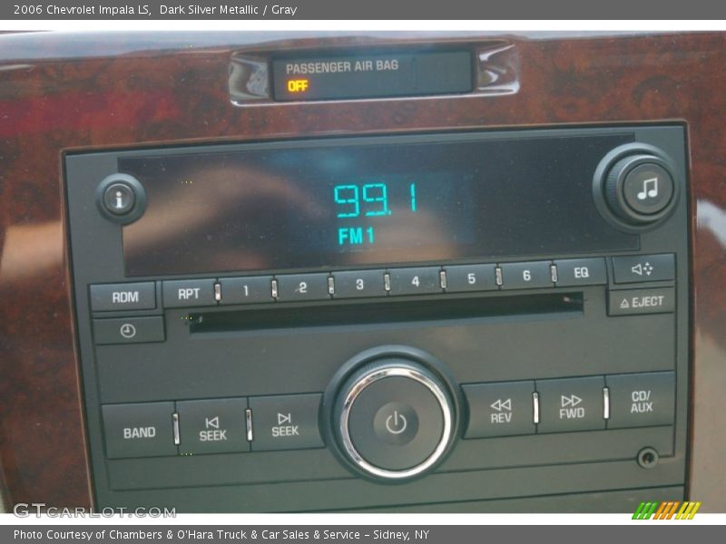 Dark Silver Metallic / Gray 2006 Chevrolet Impala LS