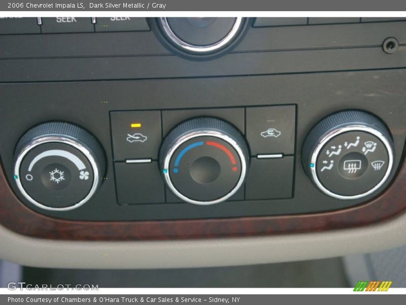 Dark Silver Metallic / Gray 2006 Chevrolet Impala LS