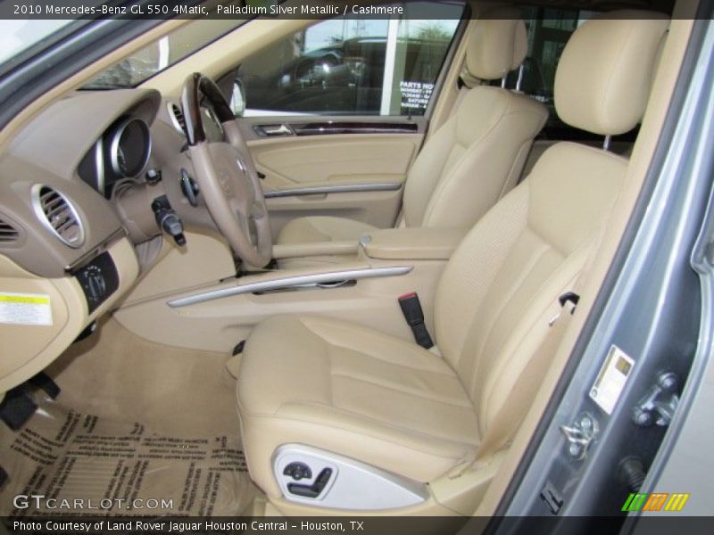  2010 GL 550 4Matic Cashmere Interior