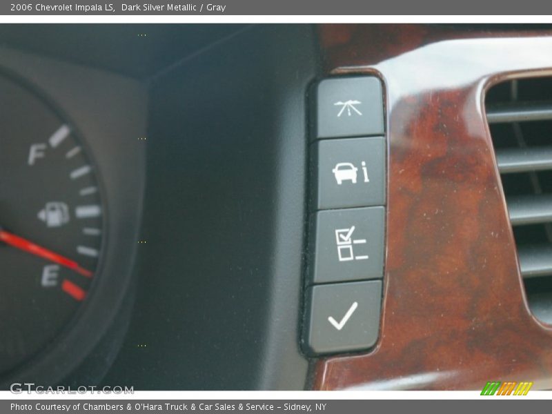 Dark Silver Metallic / Gray 2006 Chevrolet Impala LS