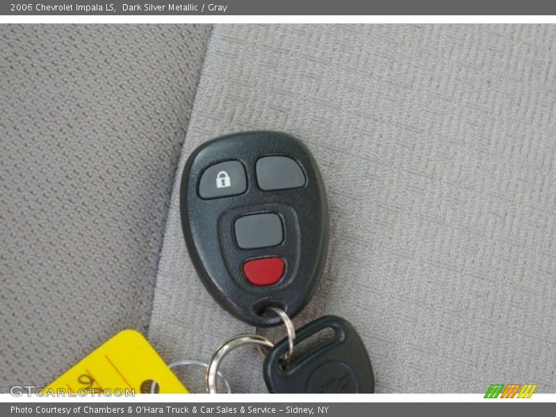 Dark Silver Metallic / Gray 2006 Chevrolet Impala LS