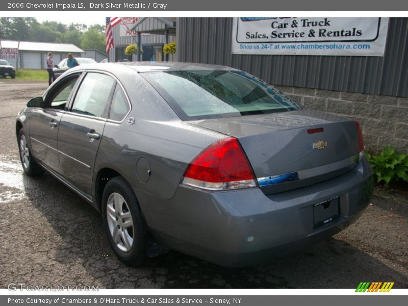 Dark Silver Metallic / Gray 2006 Chevrolet Impala LS