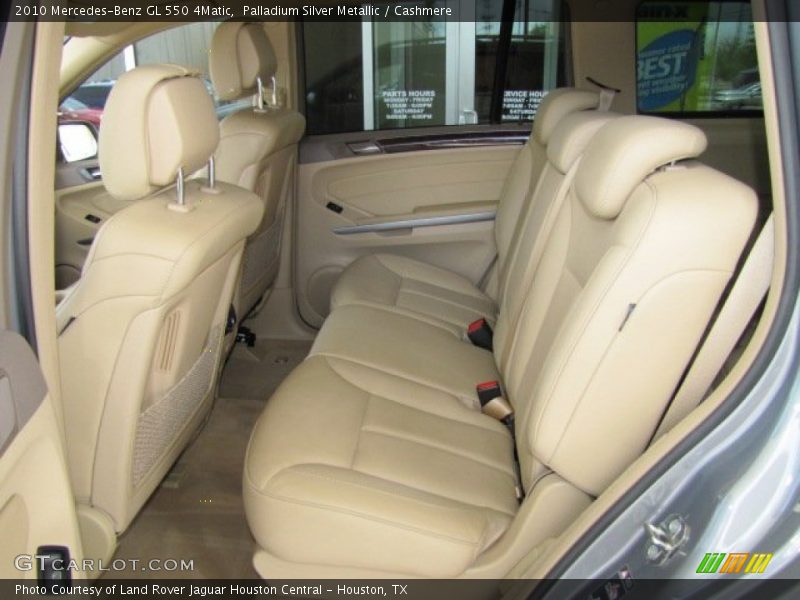  2010 GL 550 4Matic Cashmere Interior