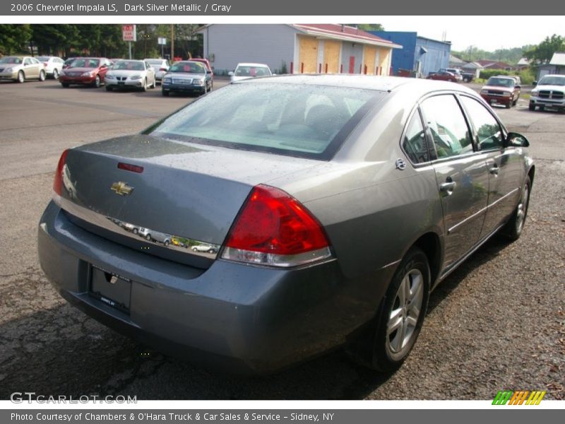 Dark Silver Metallic / Gray 2006 Chevrolet Impala LS