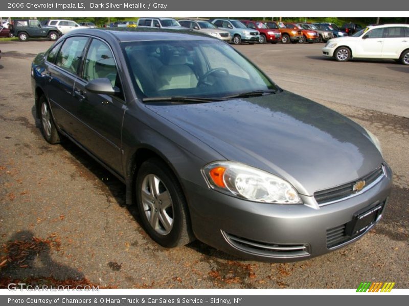 Dark Silver Metallic / Gray 2006 Chevrolet Impala LS