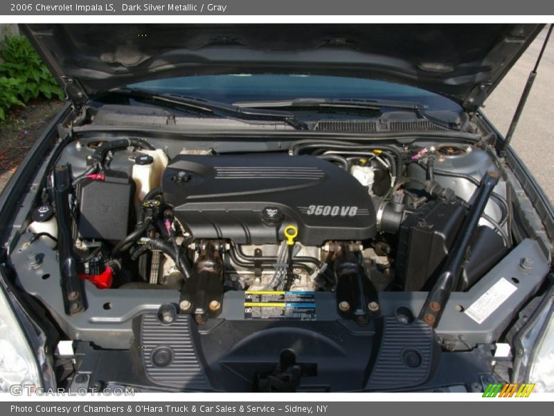 Dark Silver Metallic / Gray 2006 Chevrolet Impala LS