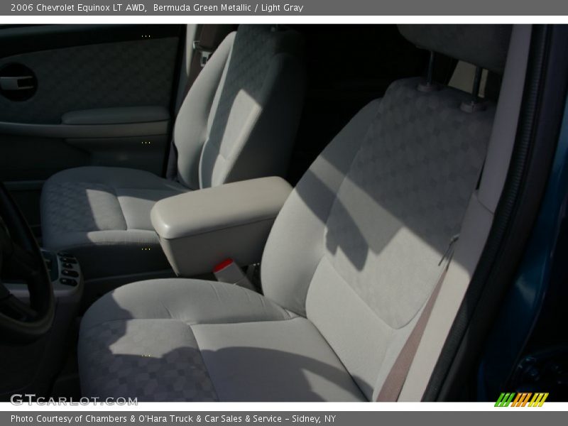 Bermuda Green Metallic / Light Gray 2006 Chevrolet Equinox LT AWD