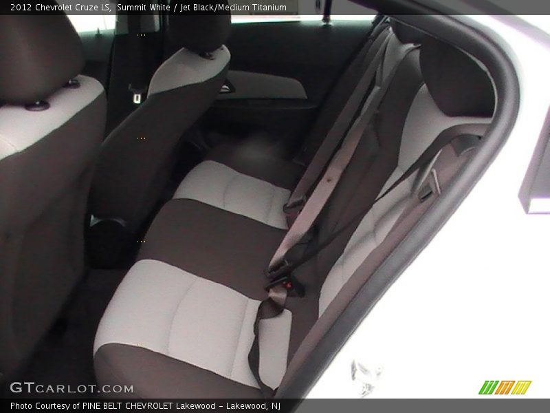 Summit White / Jet Black/Medium Titanium 2012 Chevrolet Cruze LS