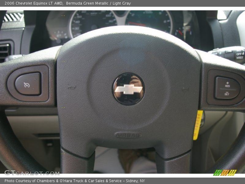 Bermuda Green Metallic / Light Gray 2006 Chevrolet Equinox LT AWD