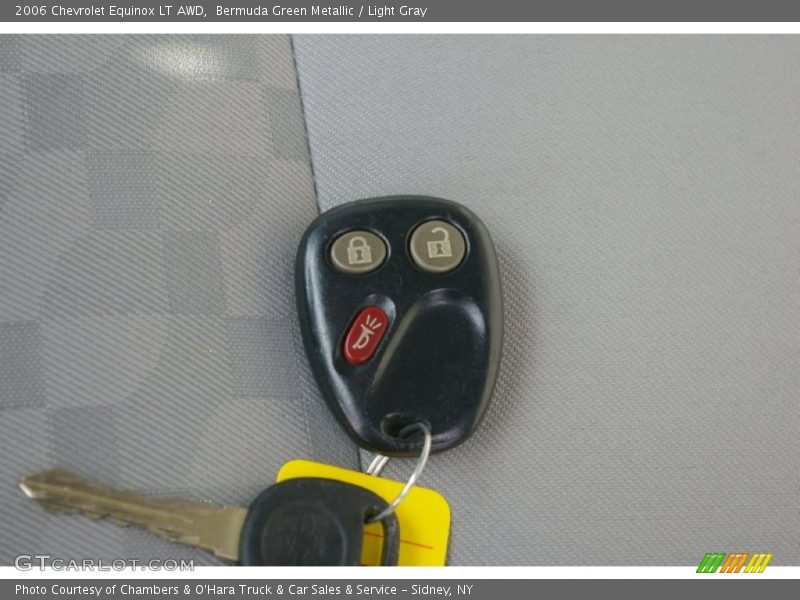 Bermuda Green Metallic / Light Gray 2006 Chevrolet Equinox LT AWD