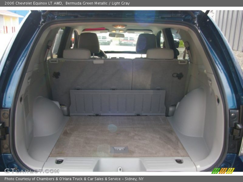 Bermuda Green Metallic / Light Gray 2006 Chevrolet Equinox LT AWD