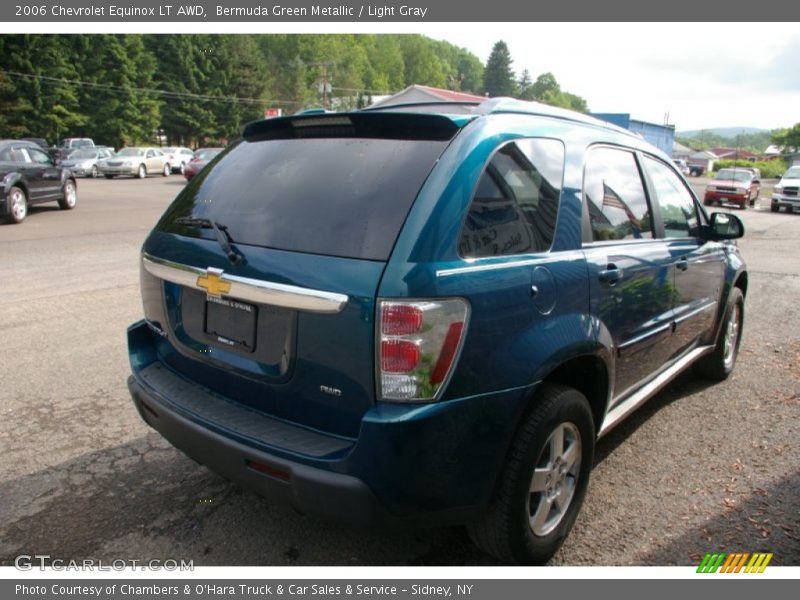Bermuda Green Metallic / Light Gray 2006 Chevrolet Equinox LT AWD