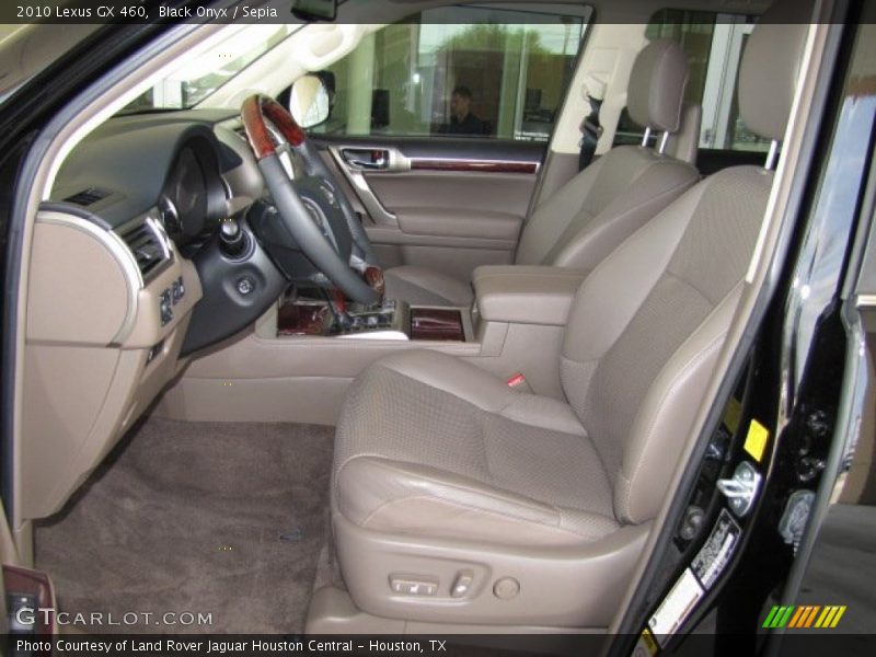  2010 GX 460 Sepia Interior