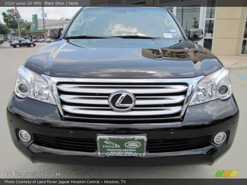 Black Onyx / Sepia 2010 Lexus GX 460