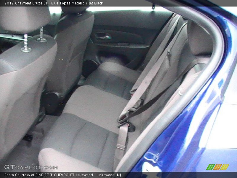 Blue Topaz Metallic / Jet Black 2012 Chevrolet Cruze LT