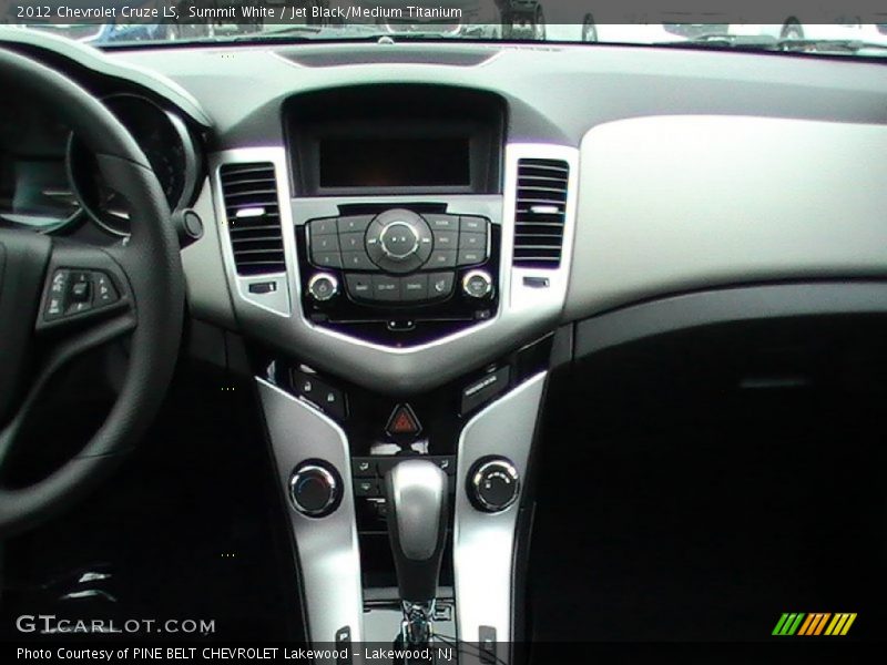 Summit White / Jet Black/Medium Titanium 2012 Chevrolet Cruze LS