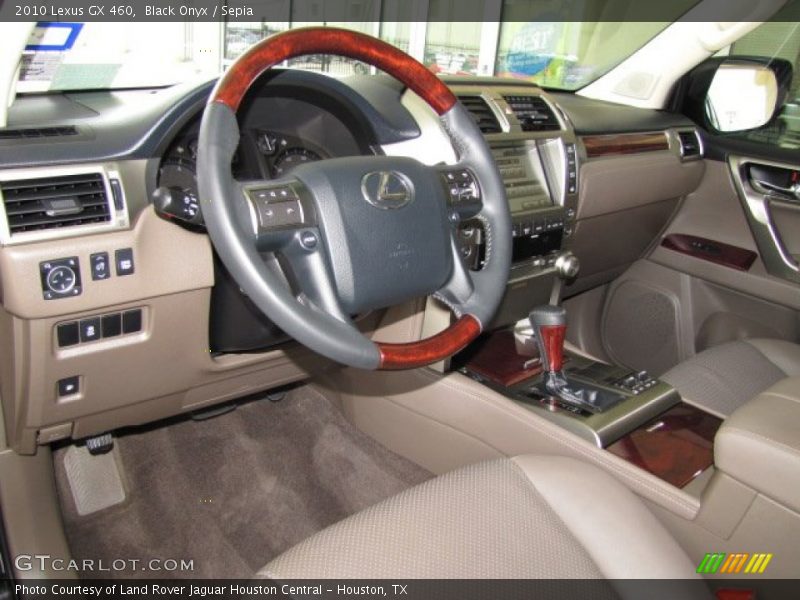  2010 GX 460 Sepia Interior