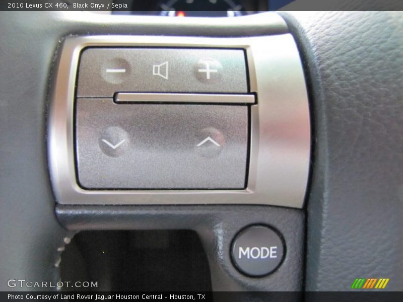 Controls of 2010 GX 460