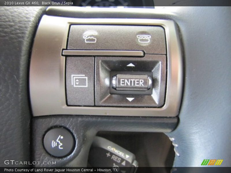 Controls of 2010 GX 460