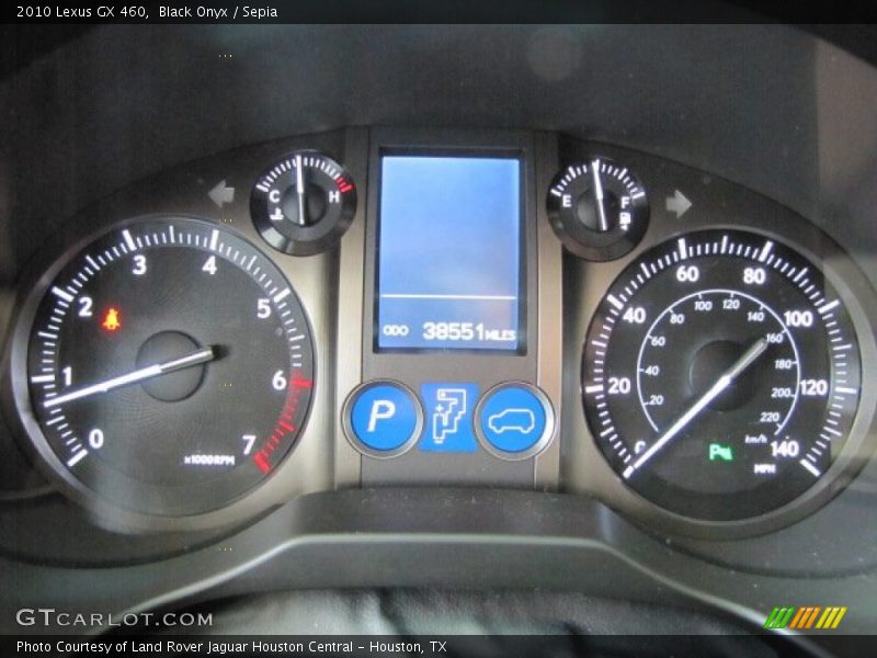  2010 GX 460 460 Gauges