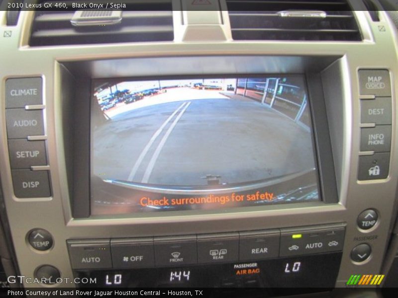 Controls of 2010 GX 460