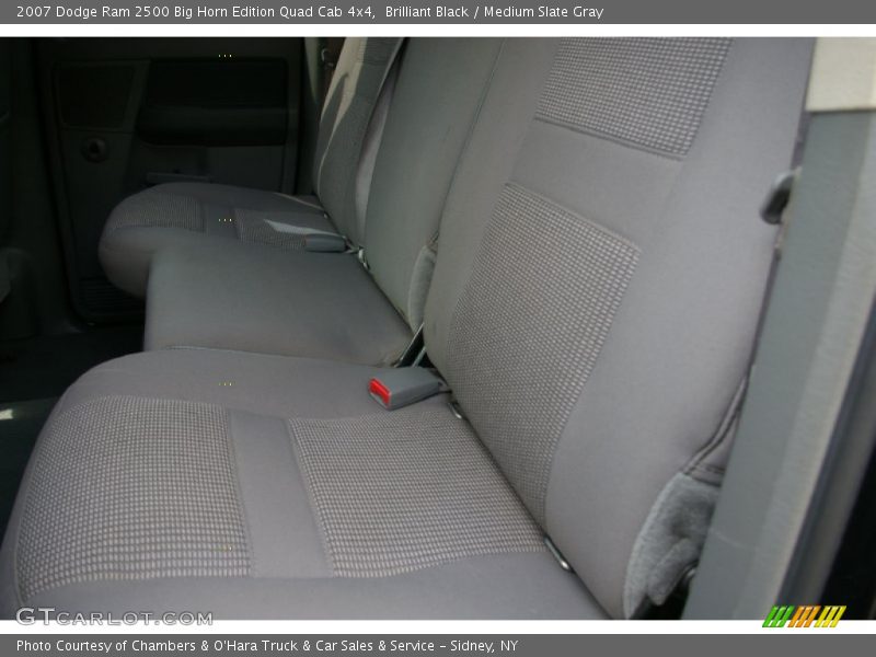 Brilliant Black / Medium Slate Gray 2007 Dodge Ram 2500 Big Horn Edition Quad Cab 4x4