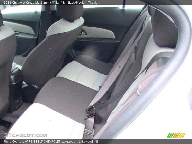 Summit White / Jet Black/Medium Titanium 2012 Chevrolet Cruze LS