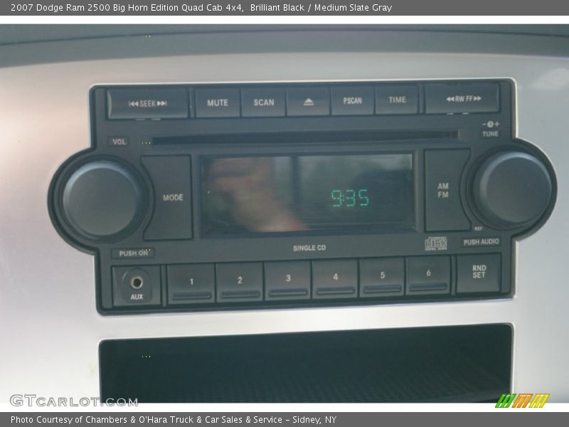 Brilliant Black / Medium Slate Gray 2007 Dodge Ram 2500 Big Horn Edition Quad Cab 4x4