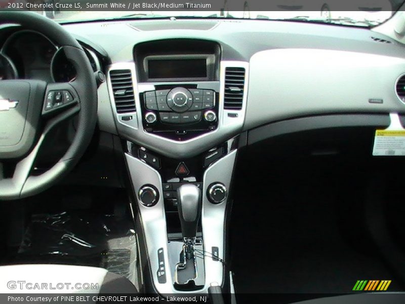 Summit White / Jet Black/Medium Titanium 2012 Chevrolet Cruze LS