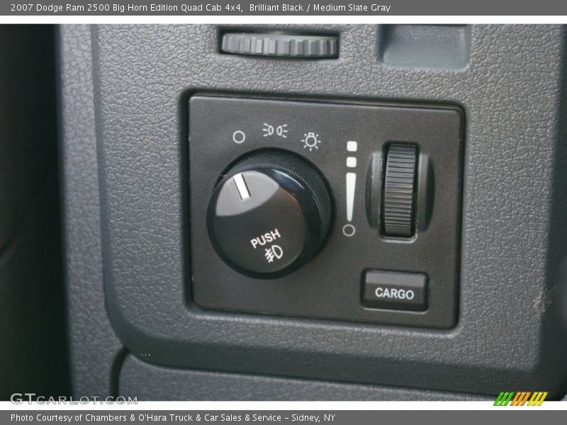 Brilliant Black / Medium Slate Gray 2007 Dodge Ram 2500 Big Horn Edition Quad Cab 4x4