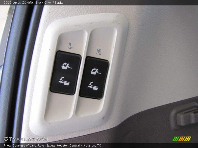 Controls of 2010 GX 460