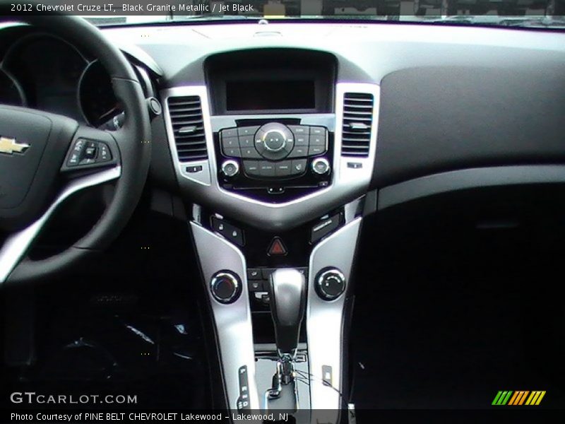 Black Granite Metallic / Jet Black 2012 Chevrolet Cruze LT