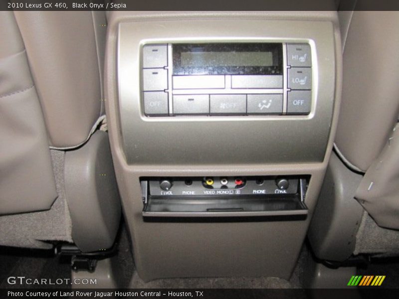 Controls of 2010 GX 460