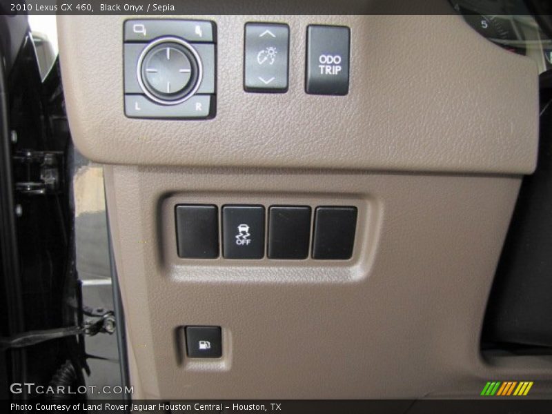 Controls of 2010 GX 460