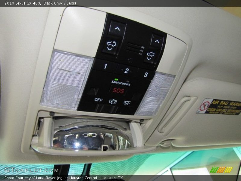 Controls of 2010 GX 460