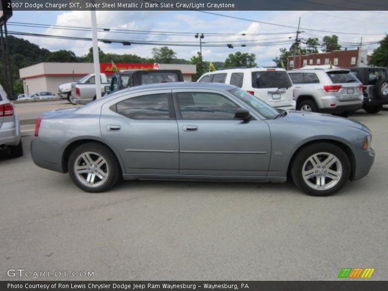 Silver Steel Metallic / Dark Slate Gray/Light Graystone 2007 Dodge Charger SXT