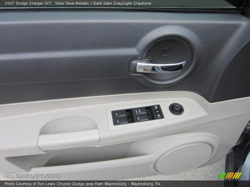 Silver Steel Metallic / Dark Slate Gray/Light Graystone 2007 Dodge Charger SXT